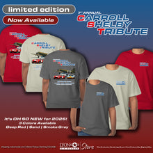 Load image into Gallery viewer, Carroll Shelby Tribute 2026 | T-Shirt | LIMITED EDITION

