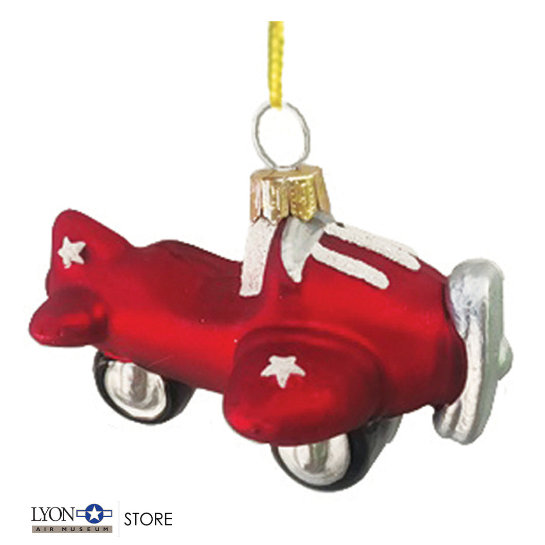 Glass Pedal Car Ornament