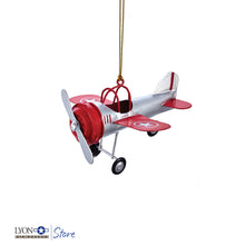 Load image into Gallery viewer, Tin Airplane Ornament [Online Exclusive]
