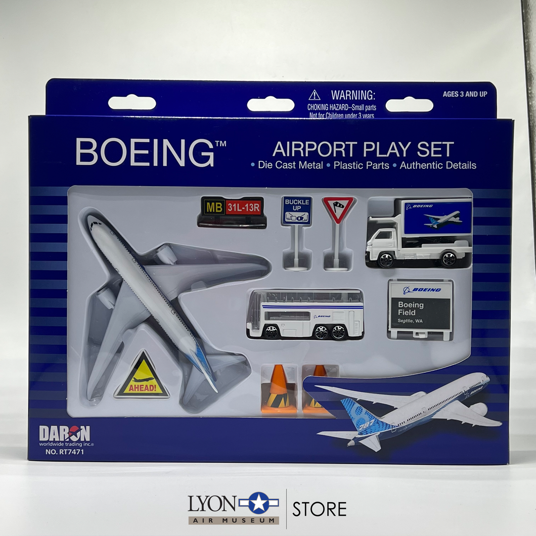 Boeing Commercial Playset