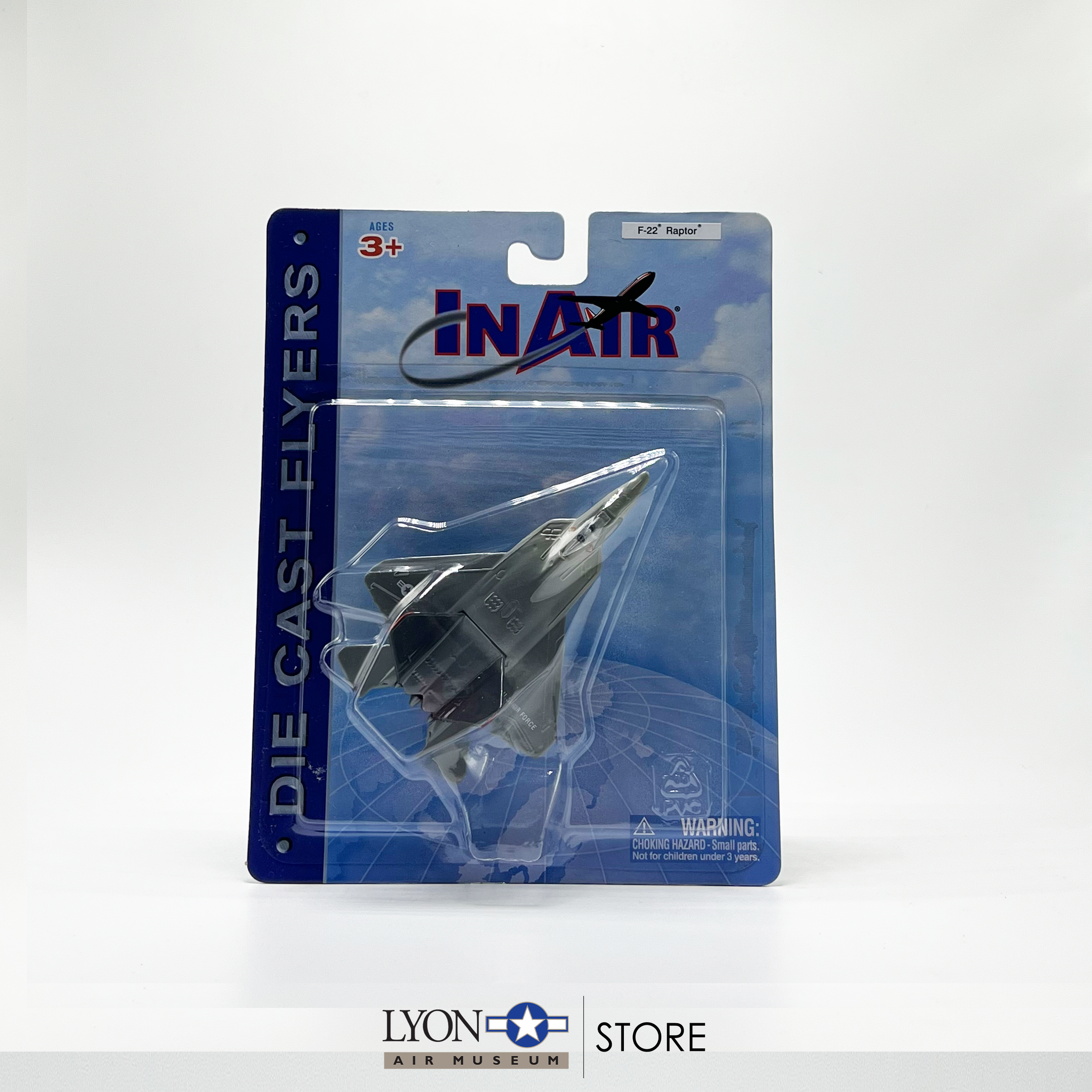 F-22 Raptor - Mini Diecast – Lyon Air Museum F-22 Raptor - Mini Diecast – Lyon Air Museum